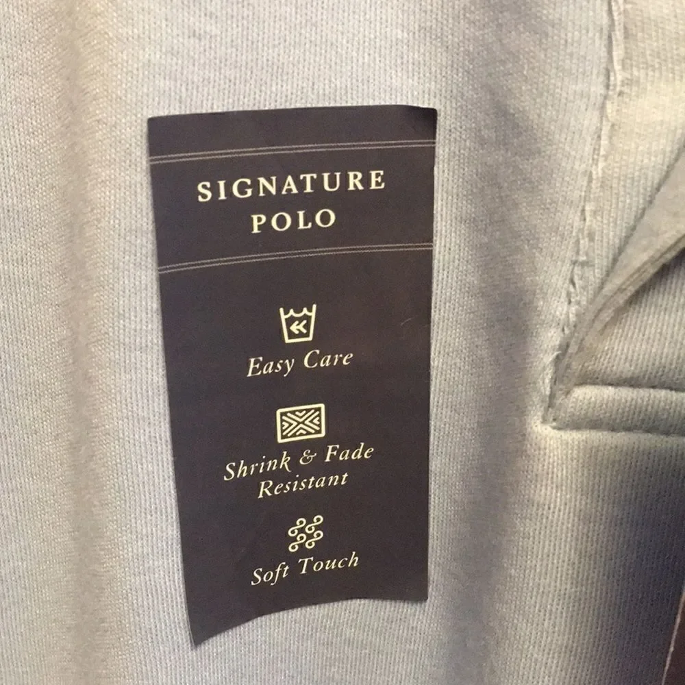 3/$20 Croft & Barrow Signature Polo